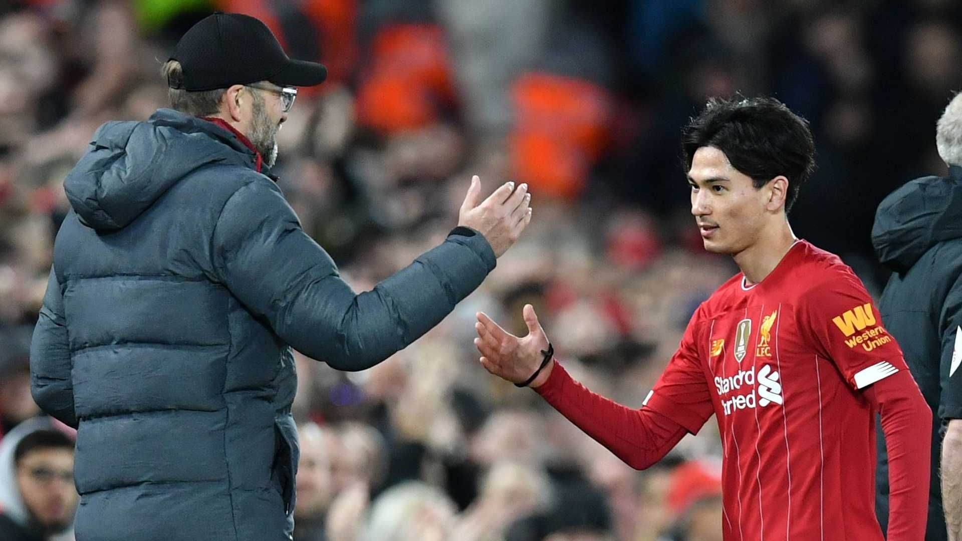 2020-01-10 Jurgen Klopp Takumi Minamino