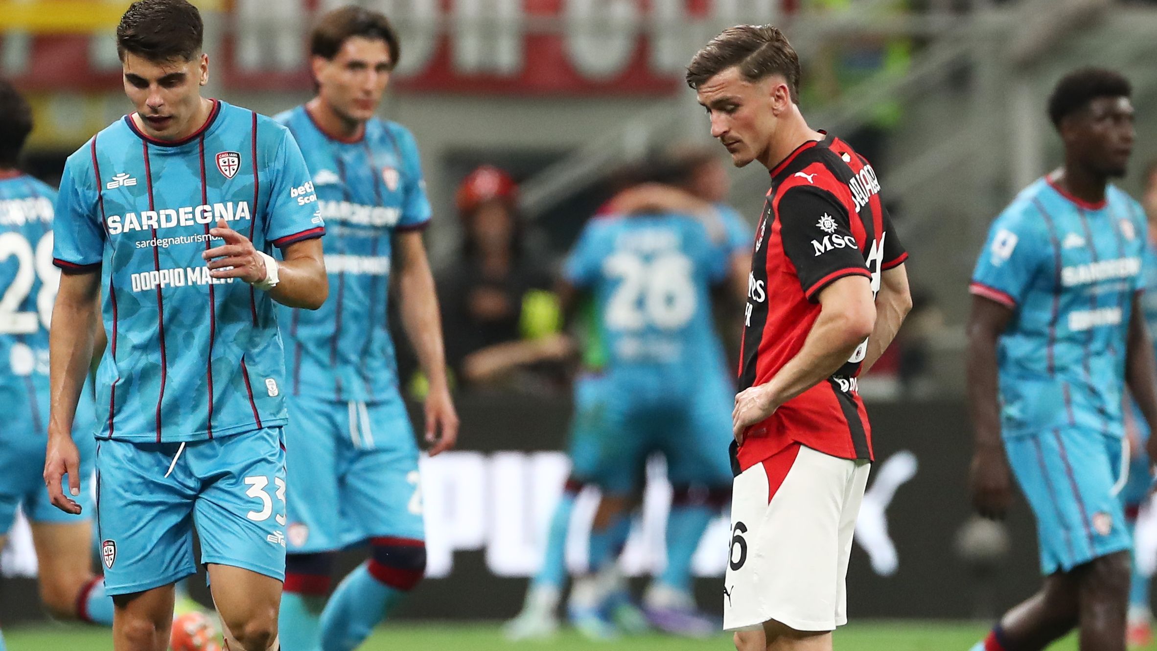 Alexis Saelemaekers Milan Cagliari