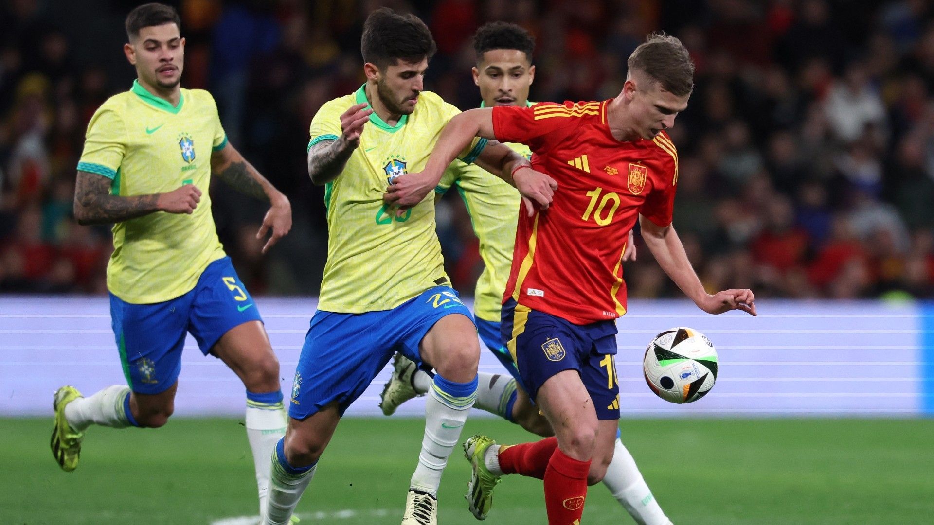 España Brasil Amistoso 2024