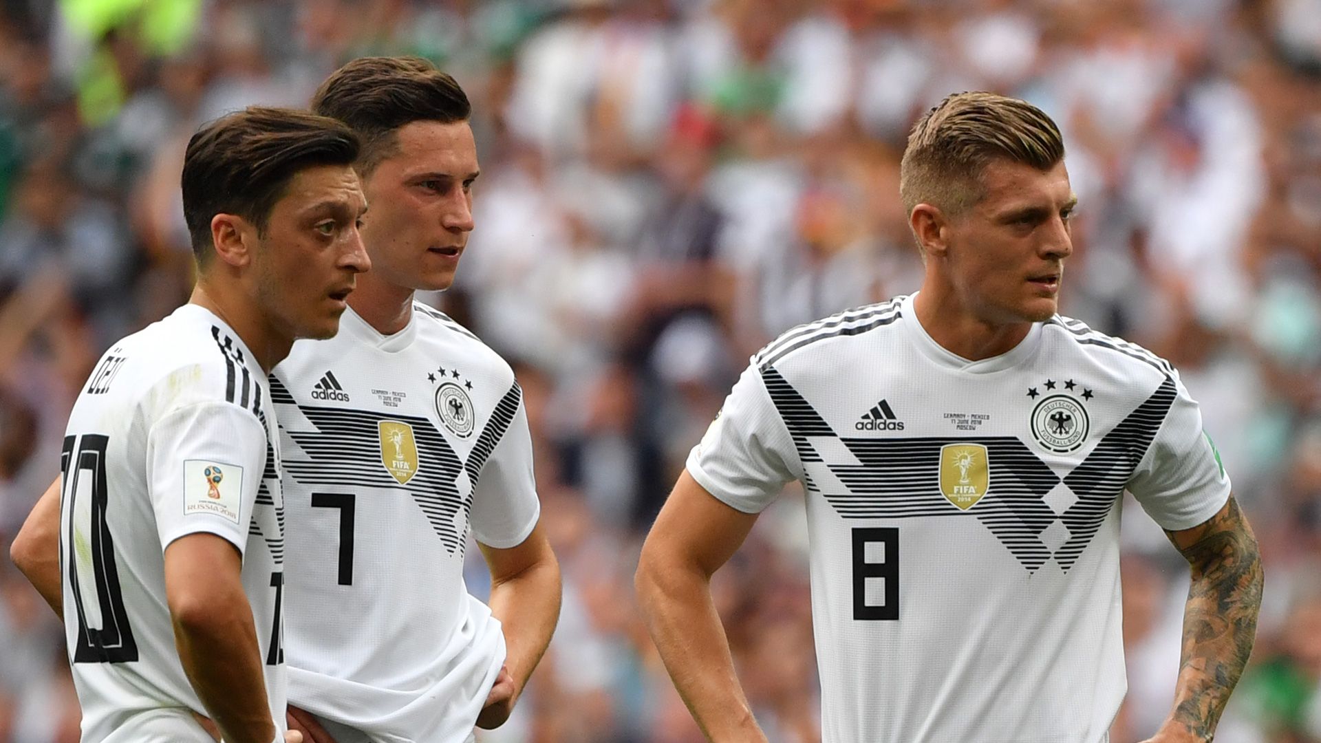 Özil Draxler Kroos DFB Team WM 2018 Russland