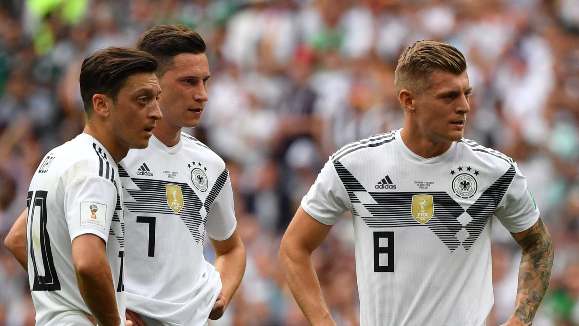 Özil Draxler Kroos DFB Team WM 2018 Russland