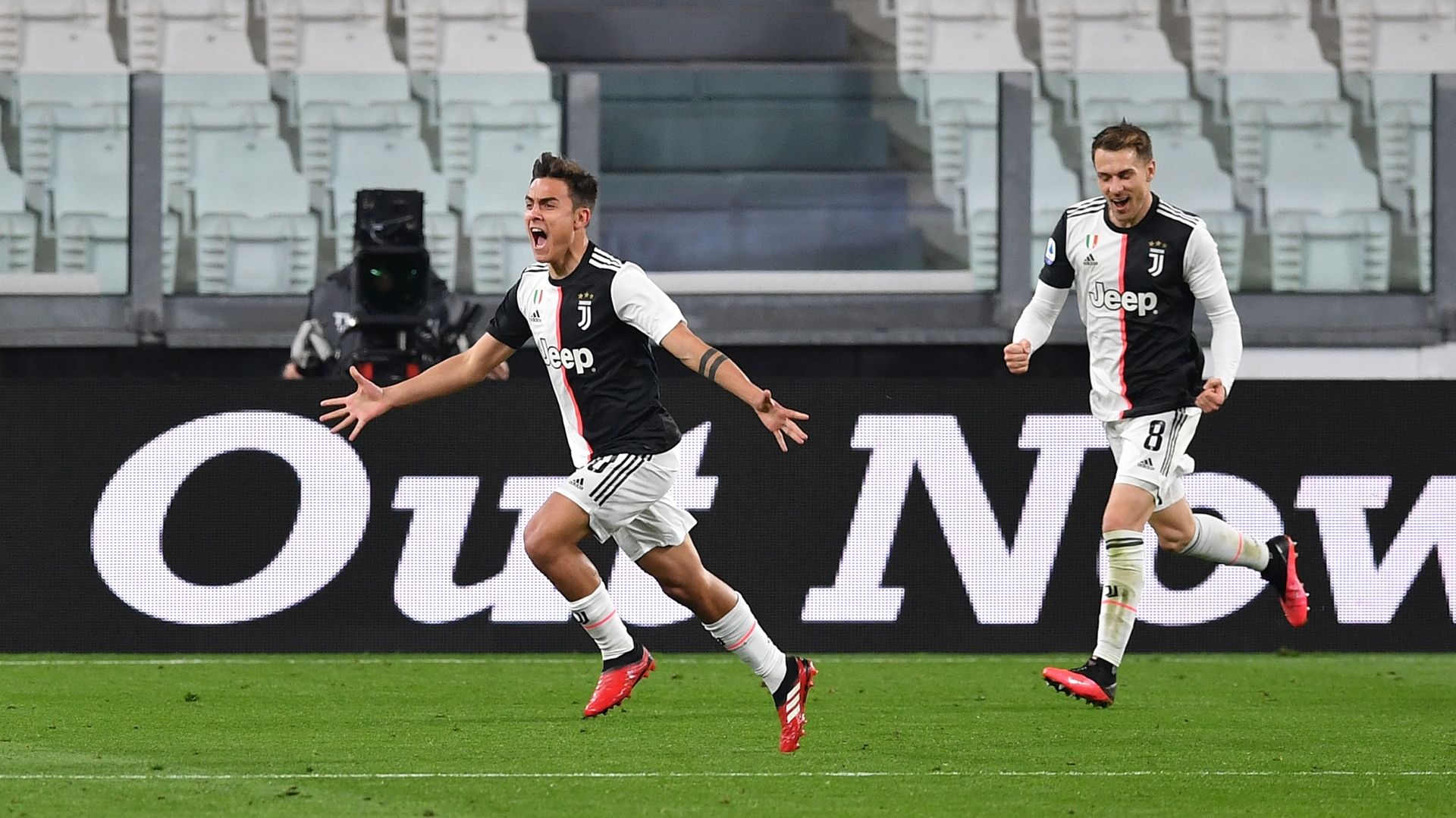 Dybala Ramsey Juventus Inter 08032020