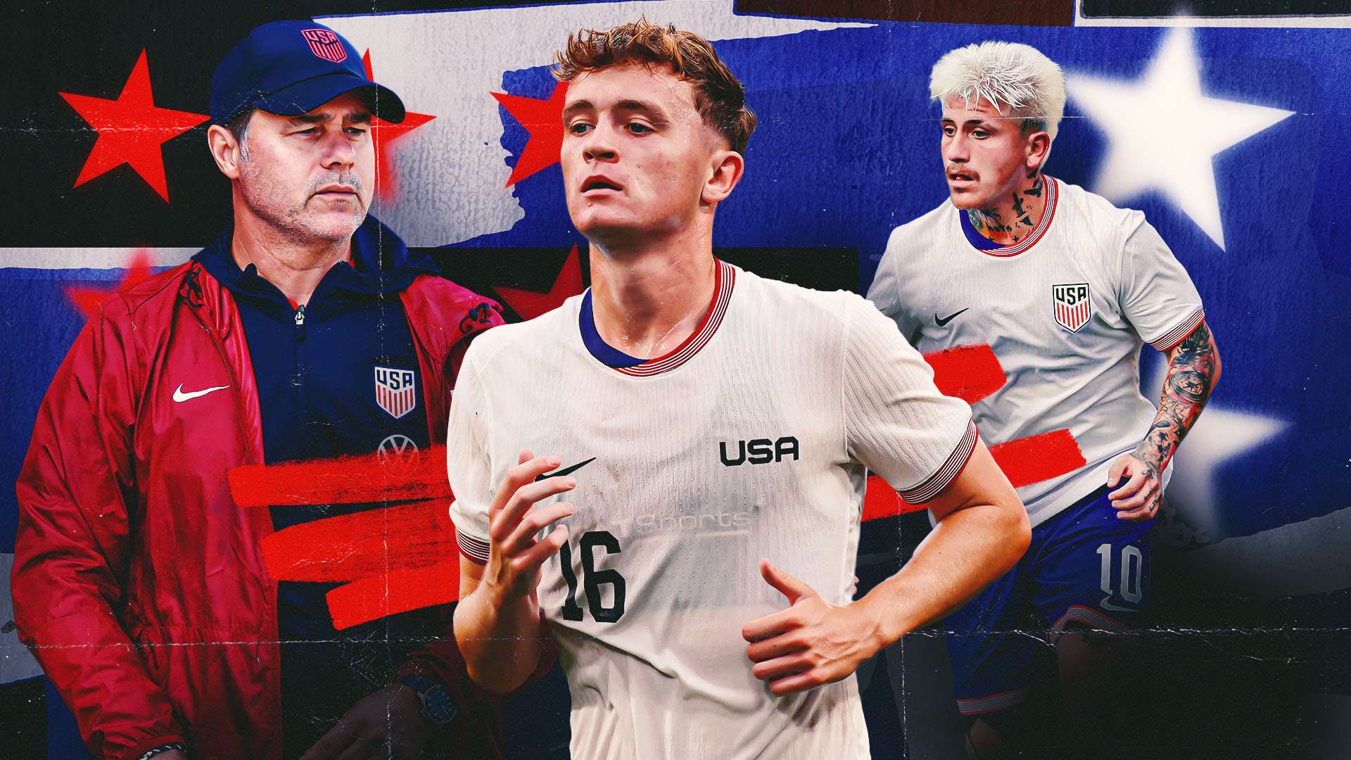 Maurico Pochettino, Jack McGlynn, Diego Luna