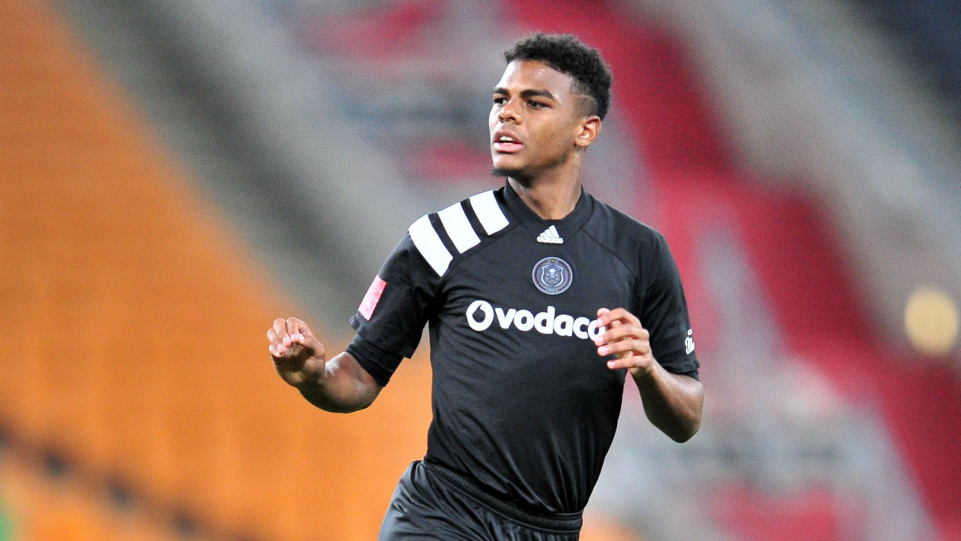 Orlando Pirates striker Lyle Foster