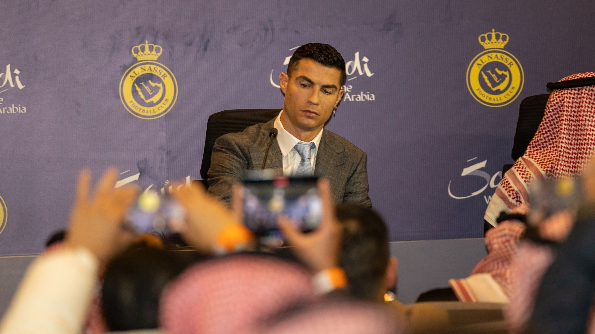 Ronaldo Al-Nassr presser