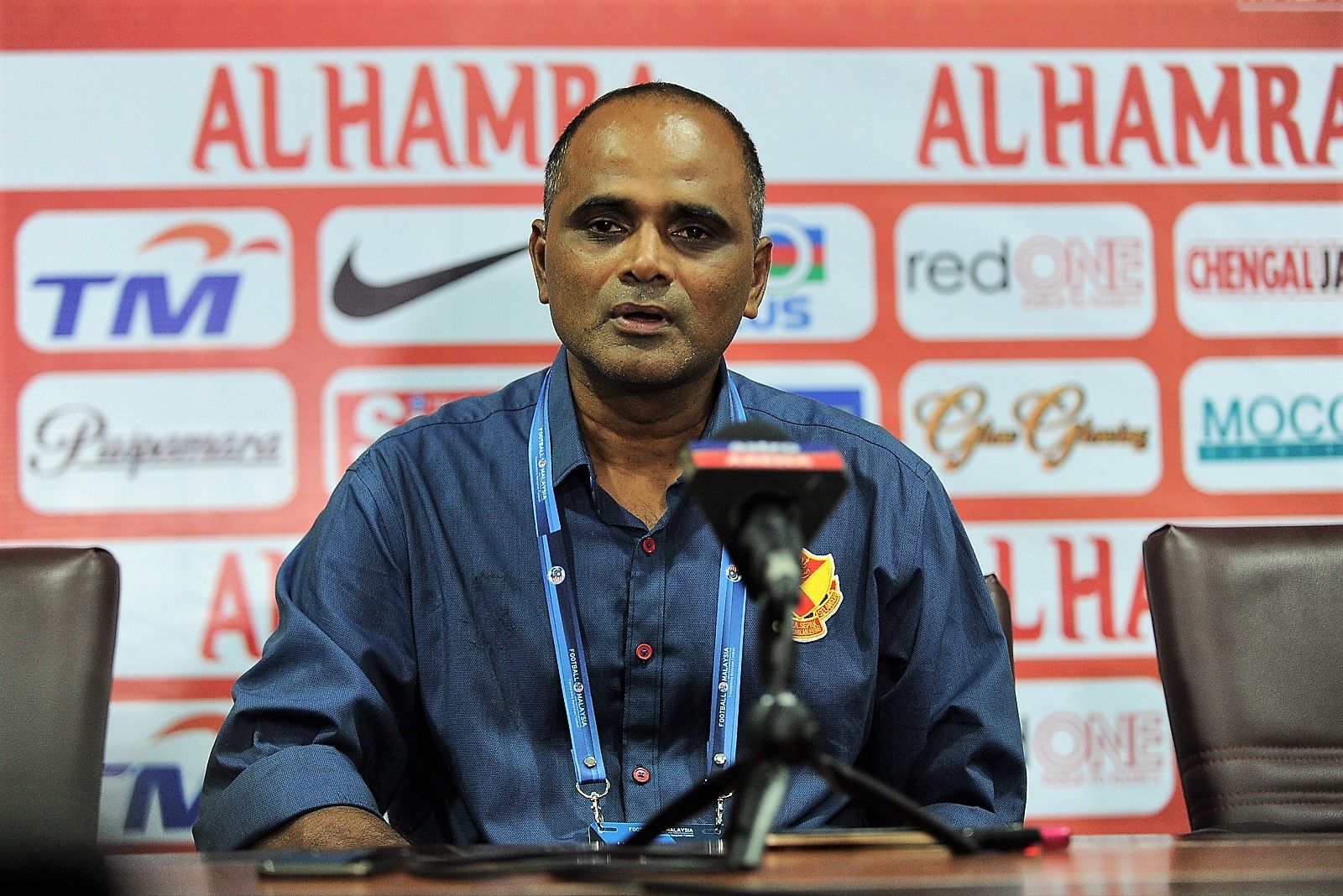 Selangor head coach P. Maniam 25/2/2017