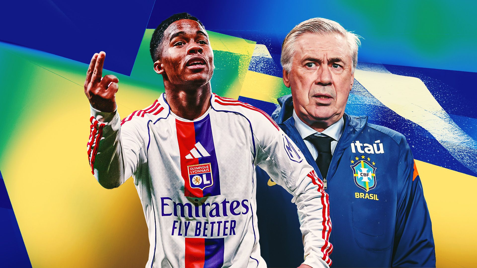 Endrick Brazil Lyon Carlo Ancelotti GFX 16:9