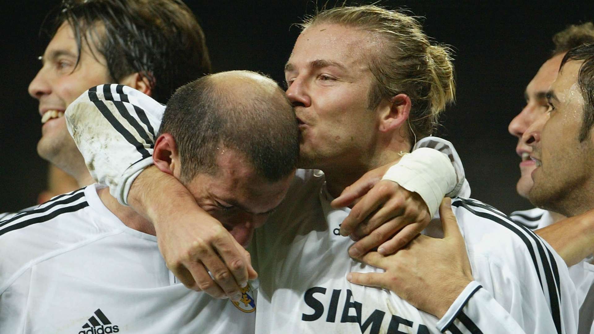 Zinedine Zidane David Beckham Real Madrid Albacete 11232003