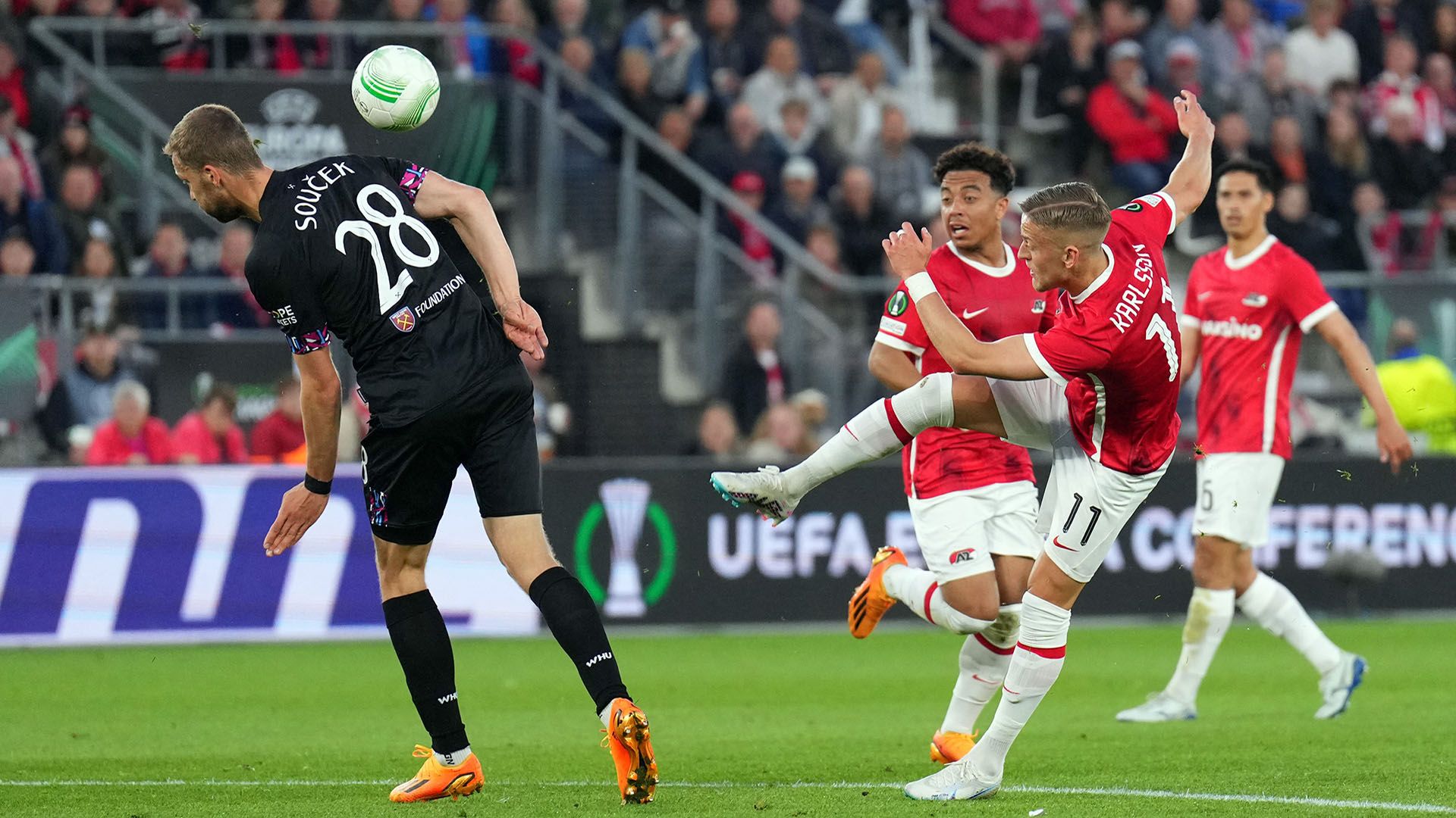 Tomas Soucek West Ham AZ 2022-23