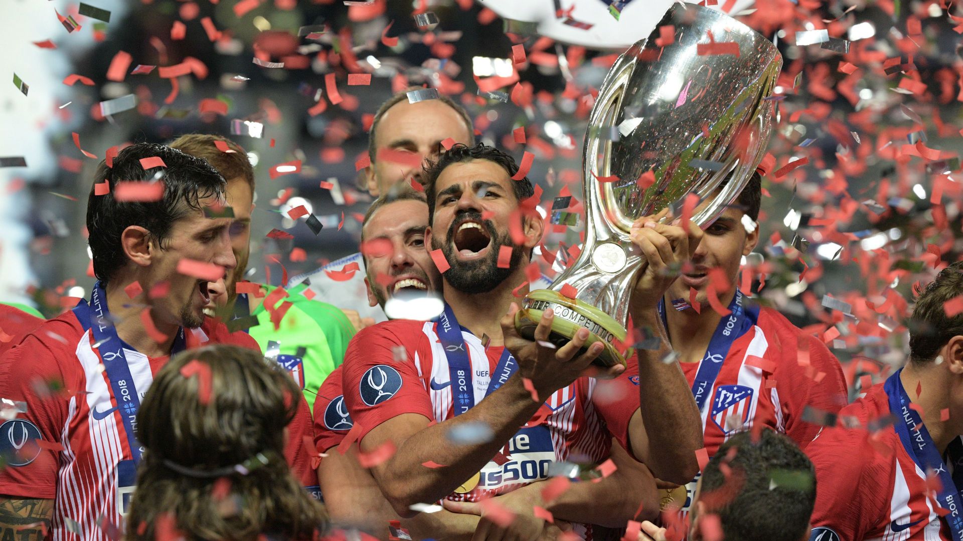 Diego Costa Atletico Madrid UEFA Super Cup 2018