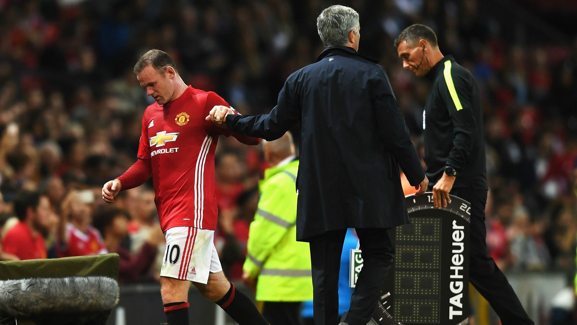 Wayne Rooney Jose Mourinho Manchester United