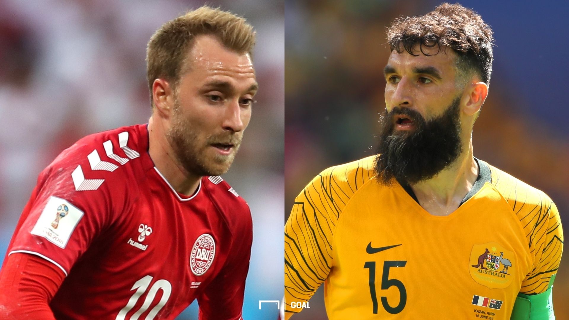 デンマーク対オーストラリア