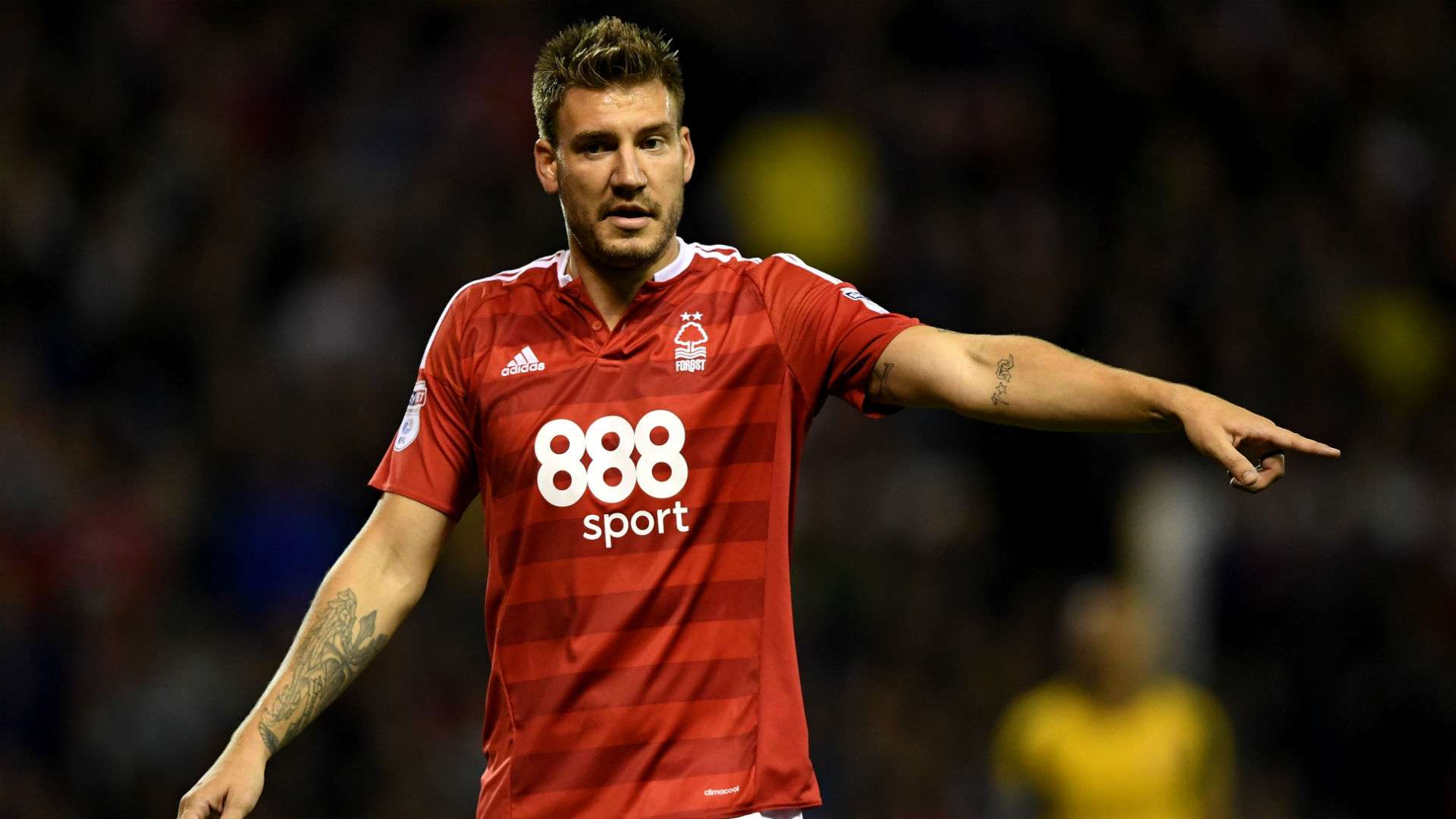 Nicklas Bendtner EFL Cup Nottingham Forest v Arsenal 200916