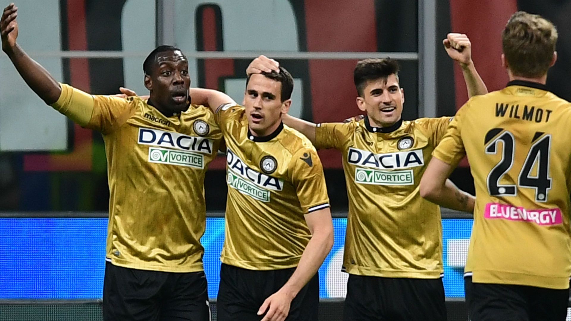 Kevin Lasagna Milan Udinese