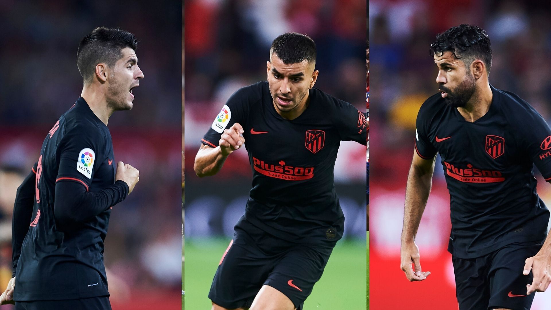 Morata, Correa y Costa, Atlético de Madrid