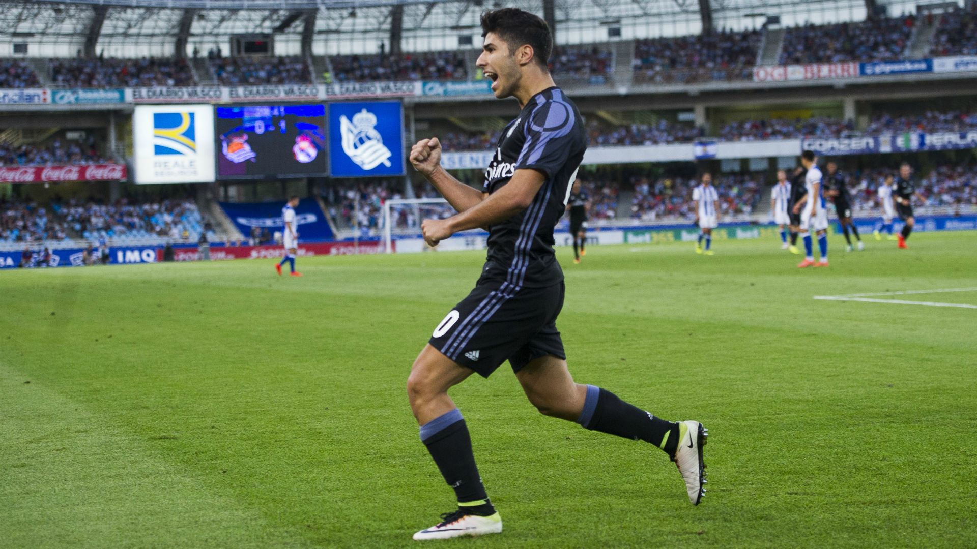 Marco Asensio Real Sociedad Real Madrid La Liga 21082016