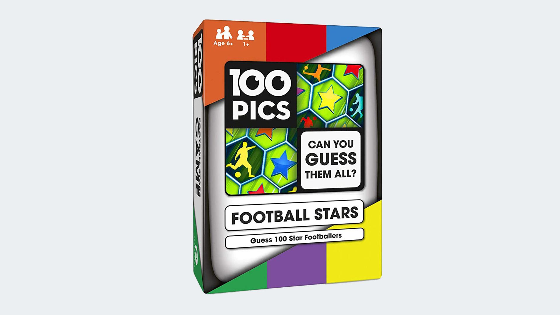 100 pics football stars card game 
