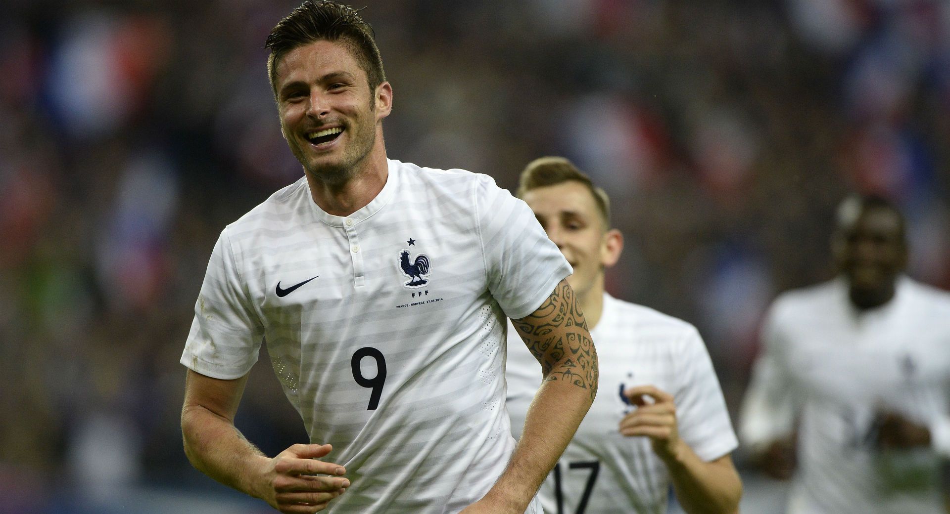 Olivier Giroud France Norway Friendly 27052014