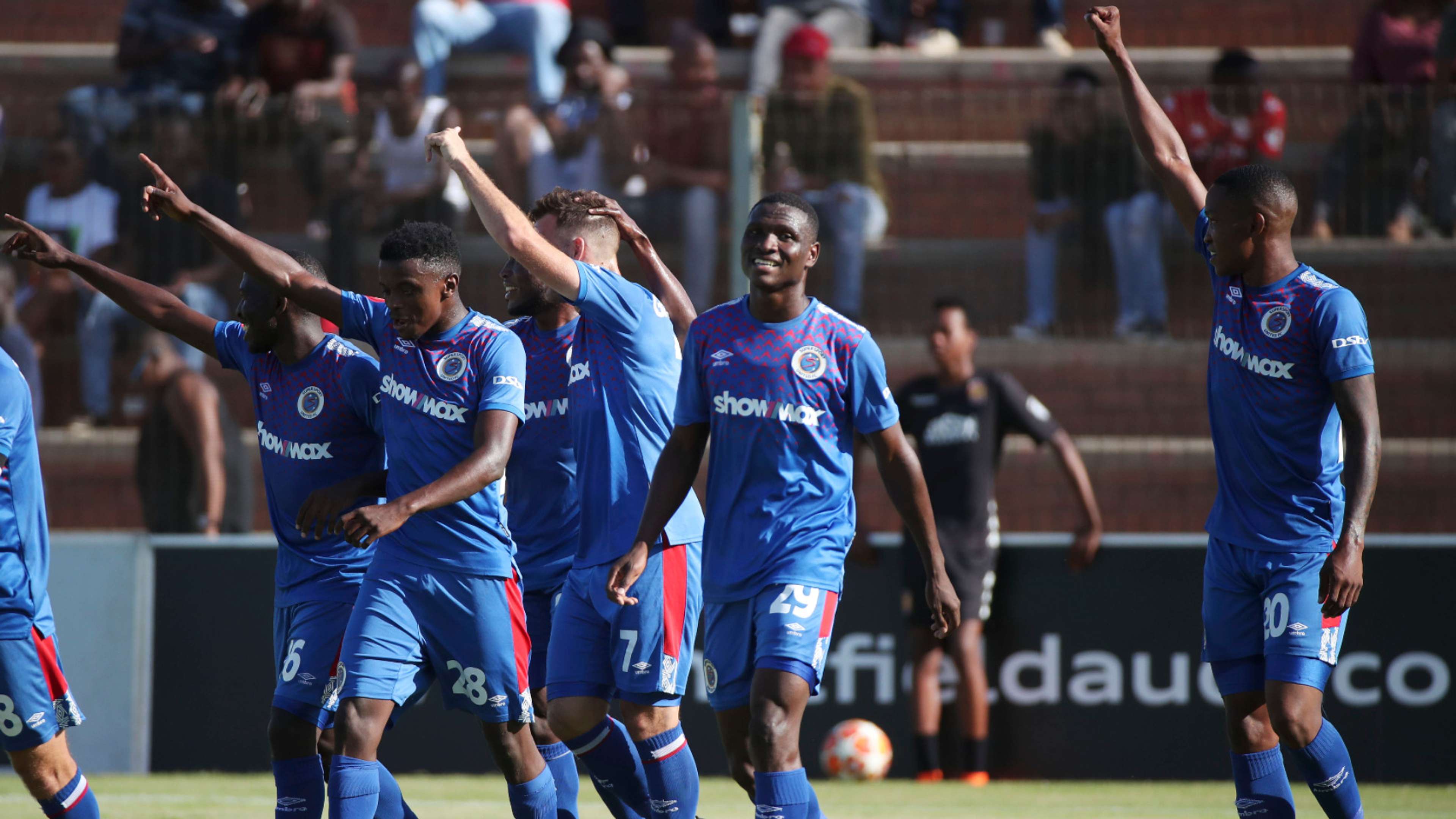 SuperSport United players, March 2020