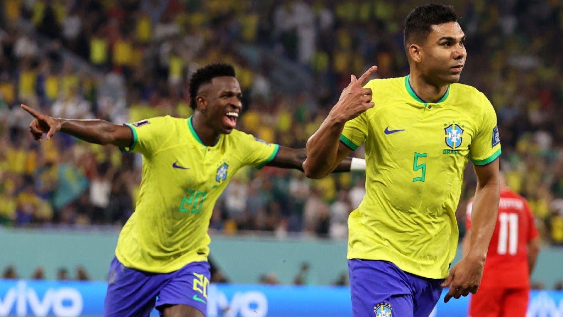 Casemiro Vinicius Júnior Brasil Mundial Qatar 2022