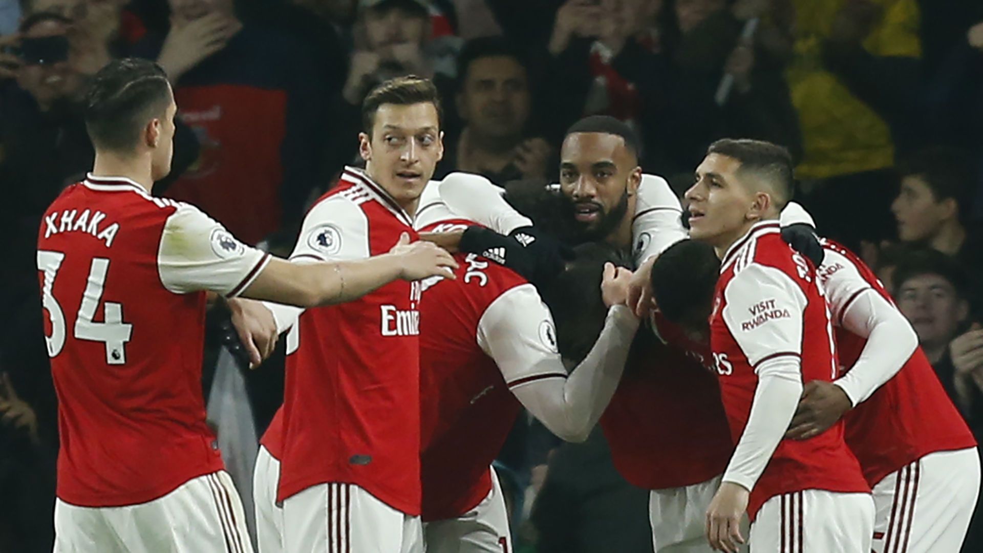 Arsenal celebration 2020