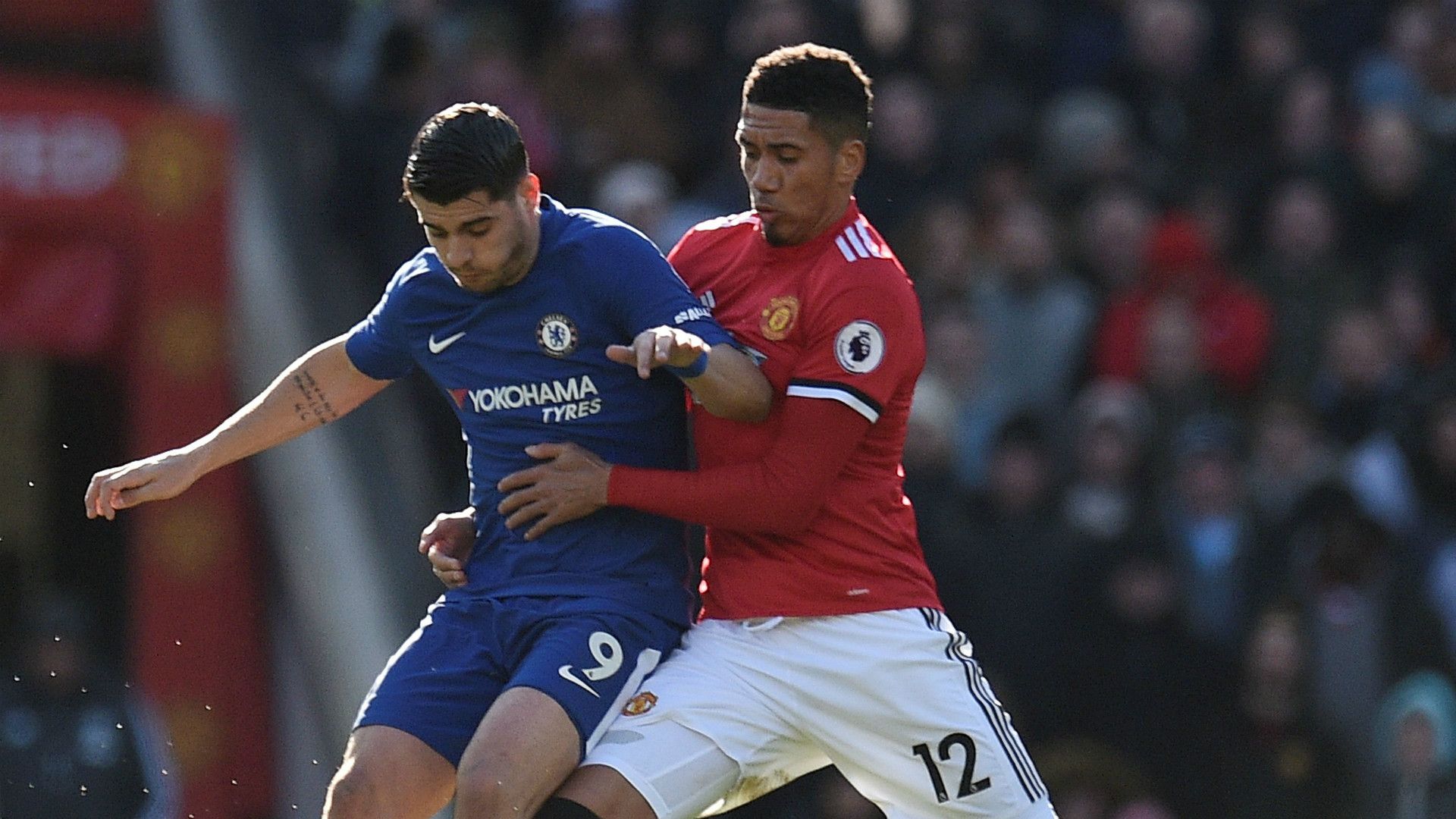 Chris Smalling Manchester United Chelsea