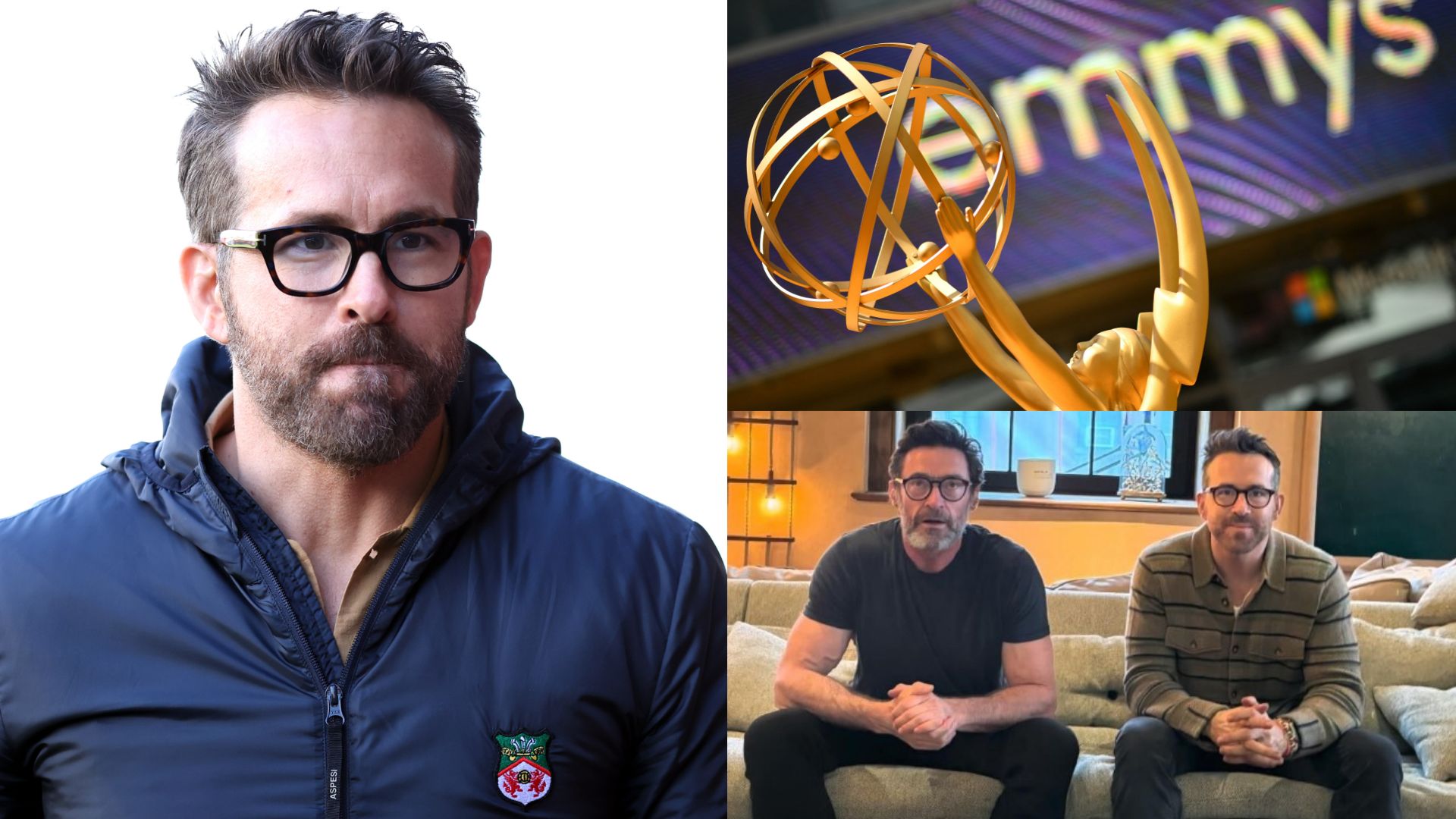 Ryan Reynolds Emmy Awards Hugh Jackman