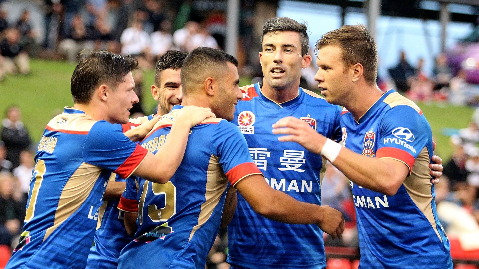 Andrew Nabbout Newcastle Jets v Brisbane Roar 05032017