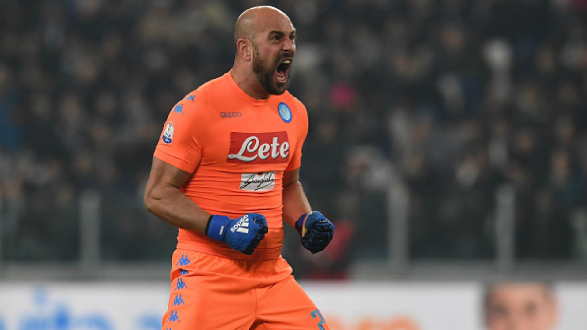 Pepe Reina Juventus Napoli Coppa Italia