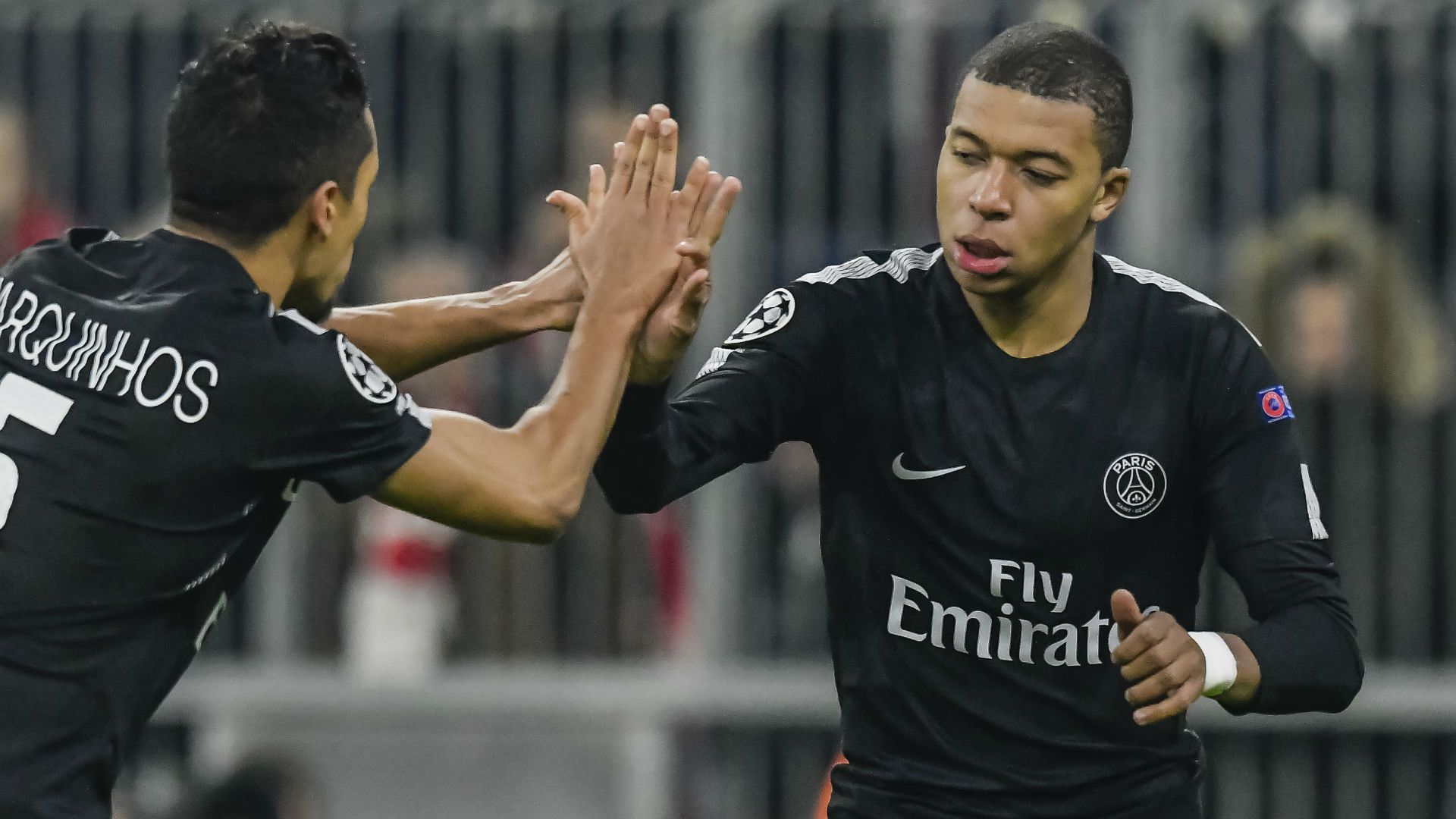 Kylian Mbappe PSG Champions League