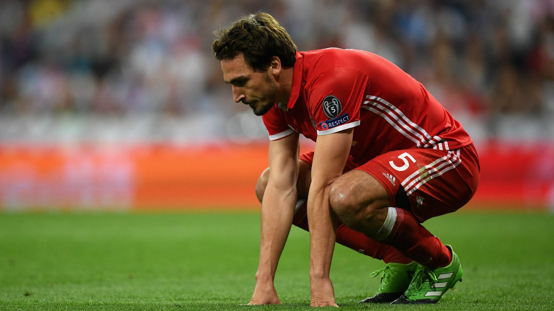 MATS HUMMELS BAYERN MÜNCHEN UEFA CHAMPIONS LEAGUE 18042017