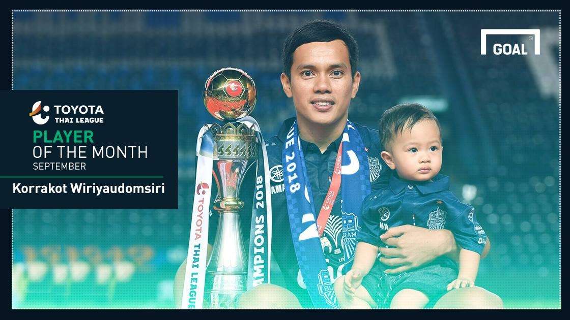Goal TTL Player of the Month : กรกช วิริยอุดมศิริ (กันยายน)
