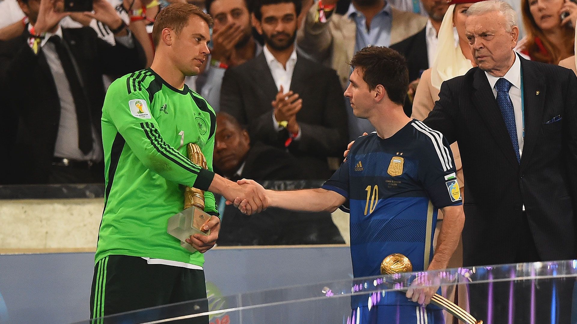 Manuel Neuer Lionel Messi Germany Argentina