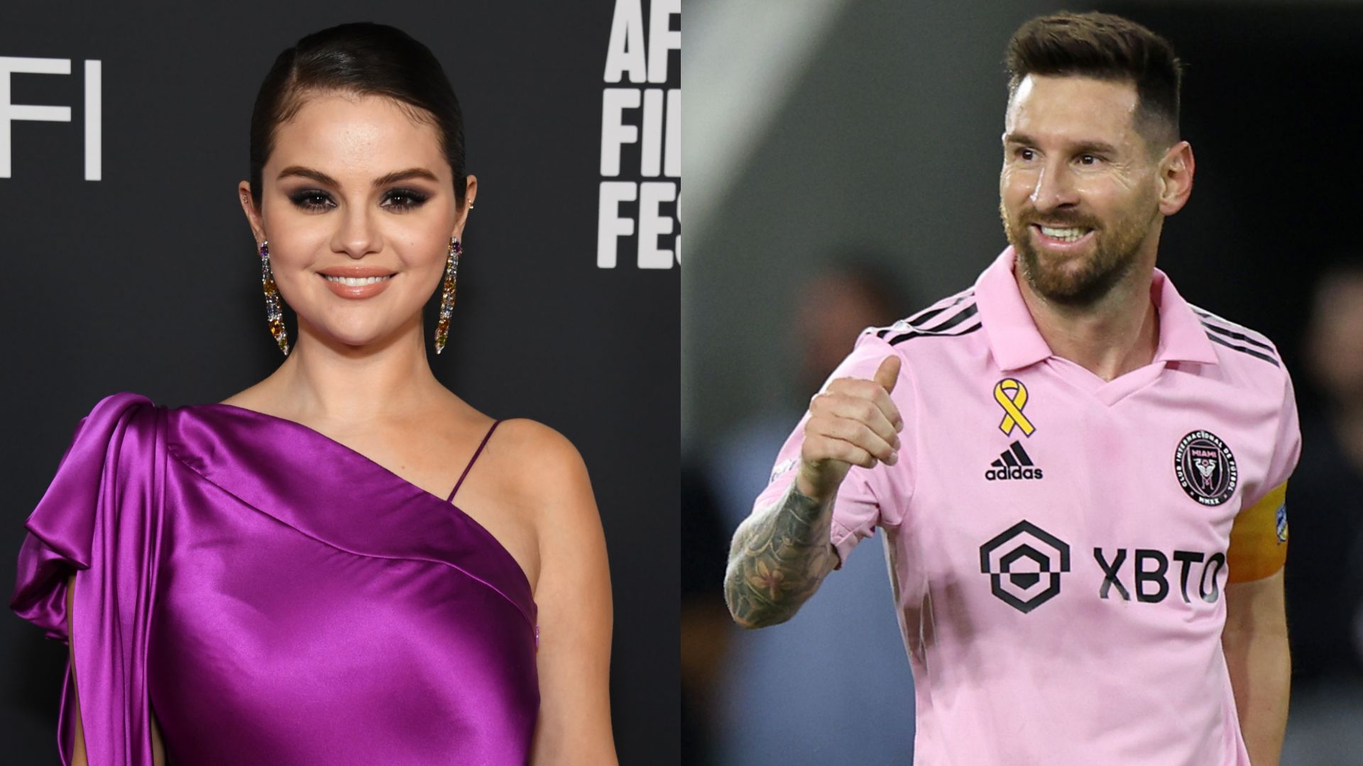 Lionel Messi Selena Gomez 