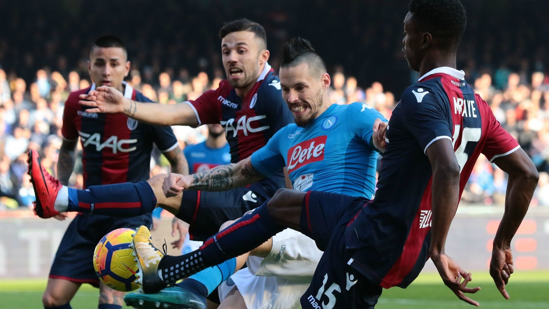 Hamsik Napoli Bologna Serie A