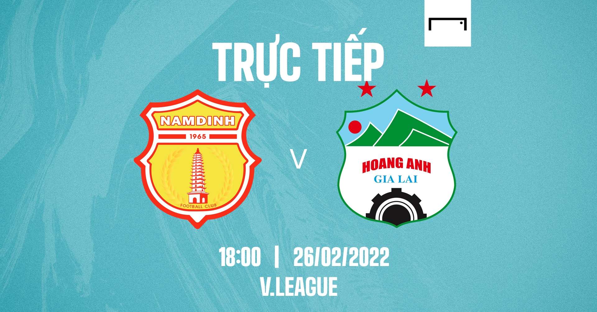 Live Nam Dinh vs HAGL 2022 V.League GFX