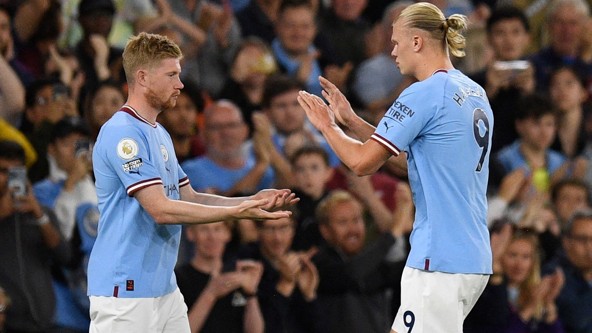 Kevin De Bruyne Erling Haaland