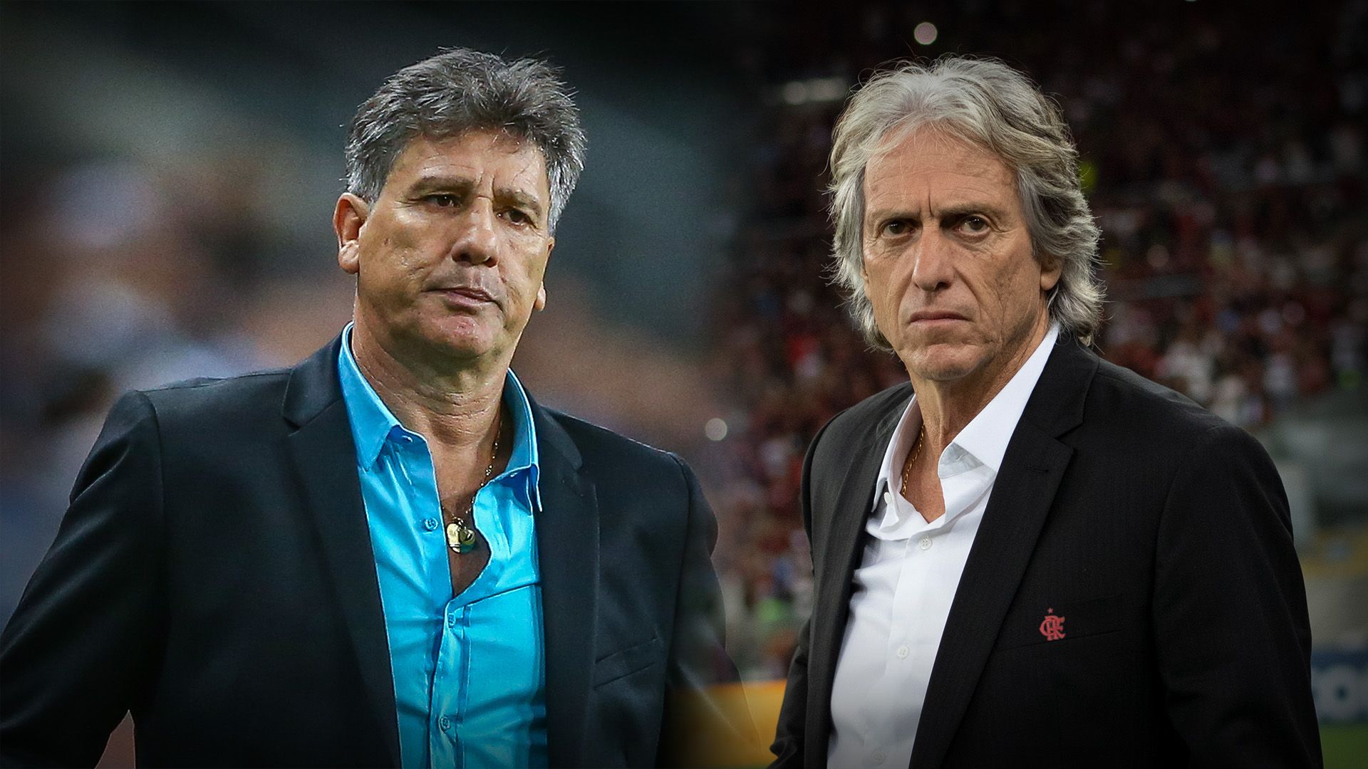 GFX Renato Gaucho Jorge Jesus Flamengo Grêmio 2019