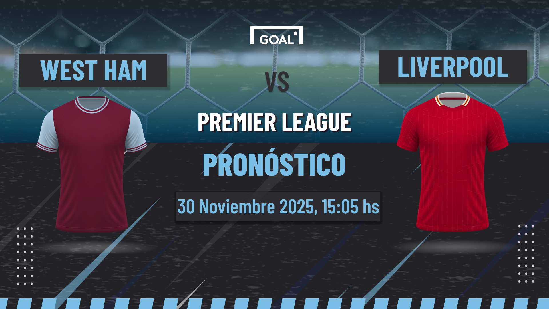 West Ham vs Liverpool Pronóstico y Apuestas Premier League | 30/11/25