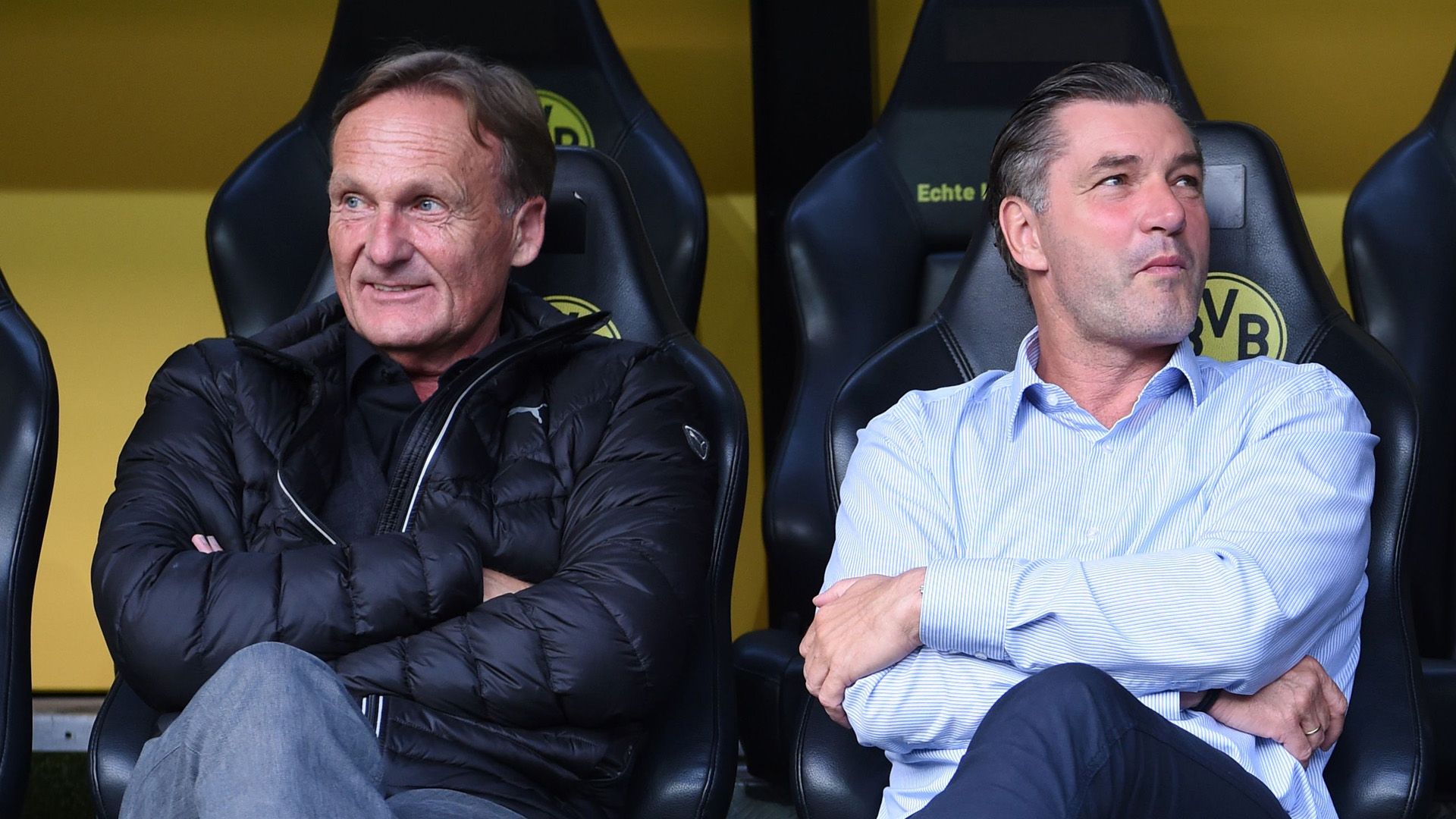 Hans-Joachim Watzke Michael Zorc 2017 BVB
