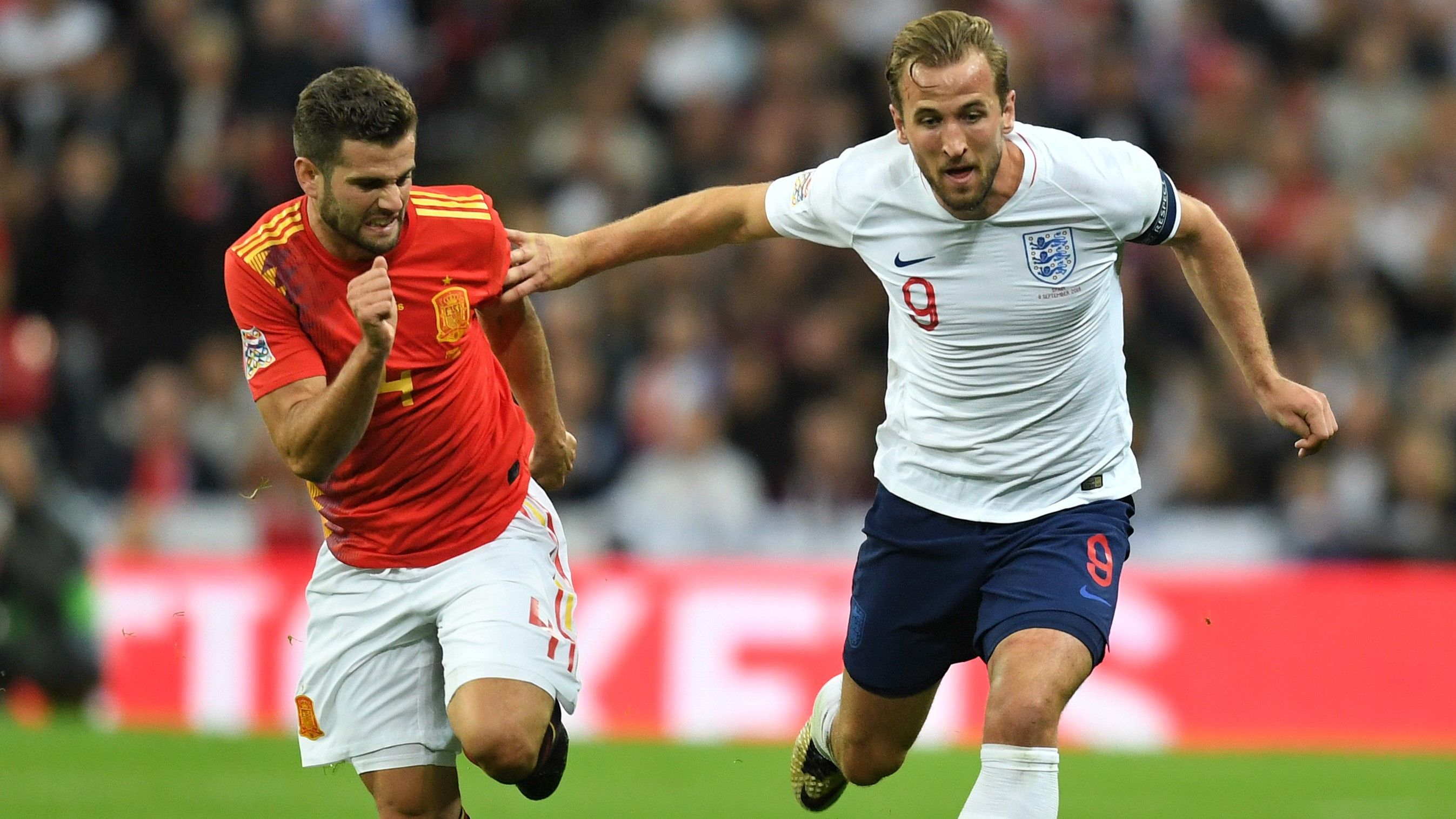 Nacho Fernandez Harry Kane Inglaterra España England Spain Nations League 08092018