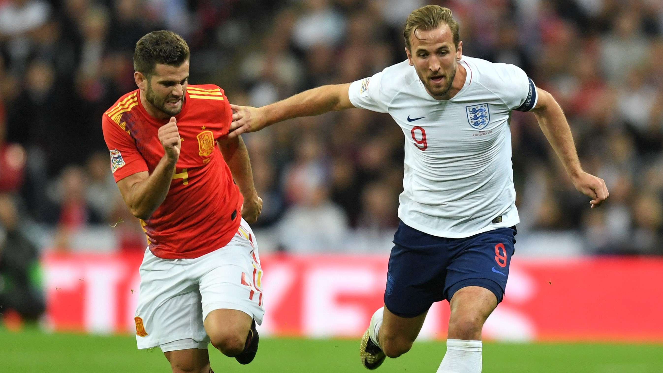 Nacho Fernandez Harry Kane Inglaterra España England Spain Nations League 08092018