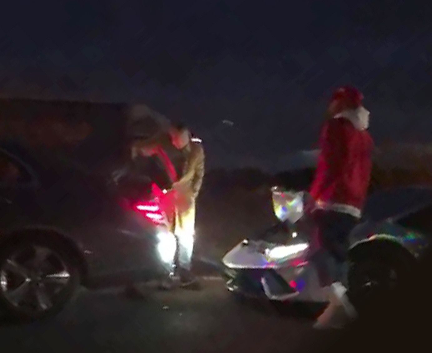 Aubameyang Car Crash