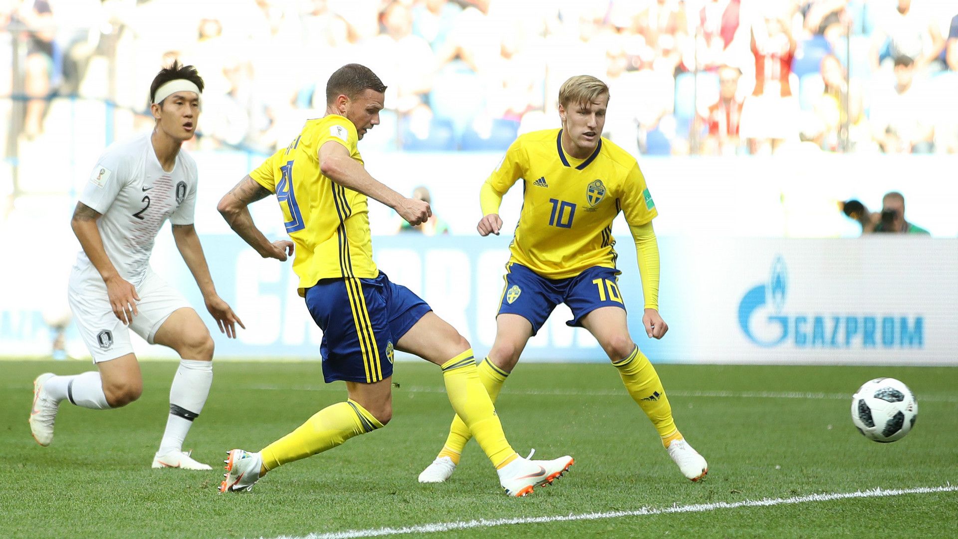 Marcus Berg Sweden Korea World Cup 2018