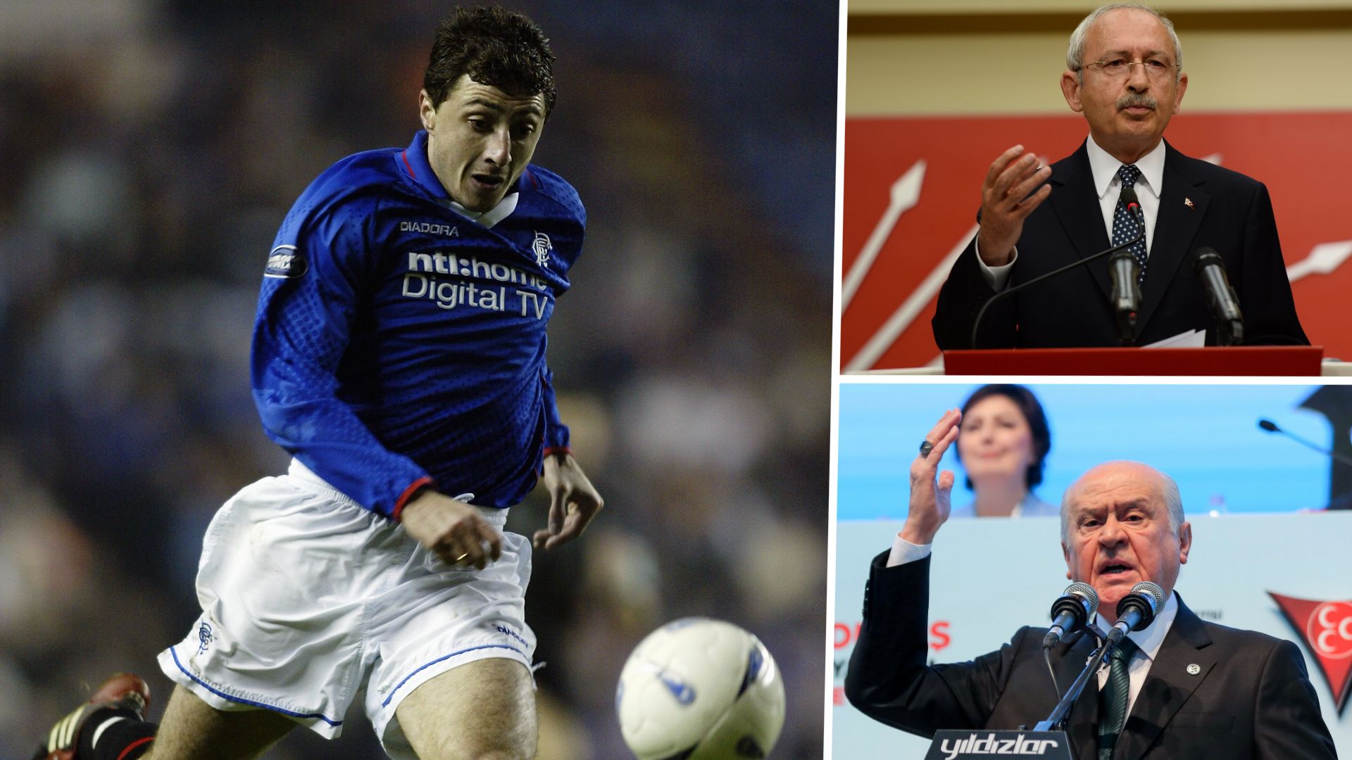 Shota Arveladze, Kemal Kılıçdaroğlu, Devlet Bahçeli GFX