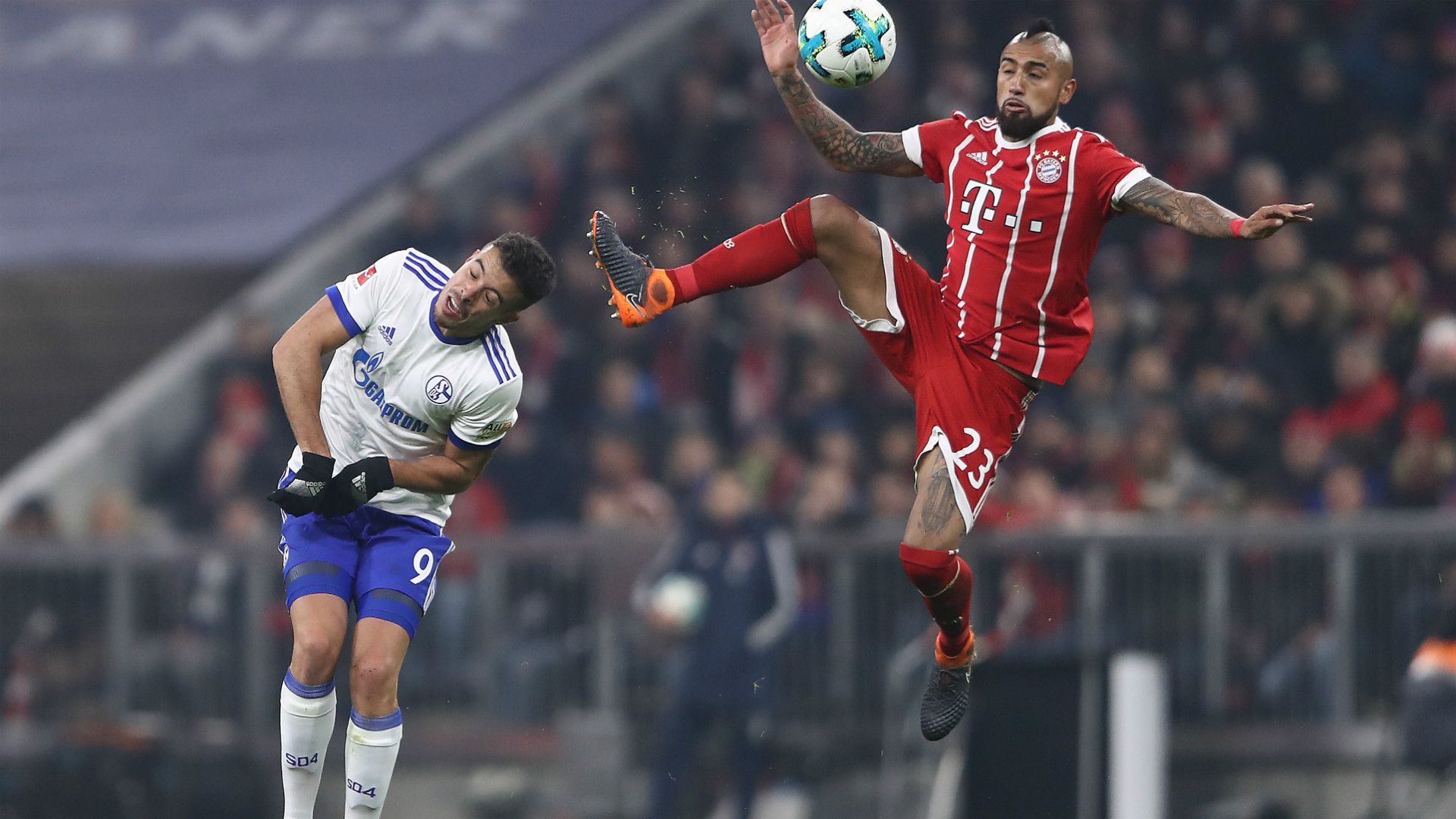 Franco Di Santo Arturo Vidal Bayern Schalke 10022018