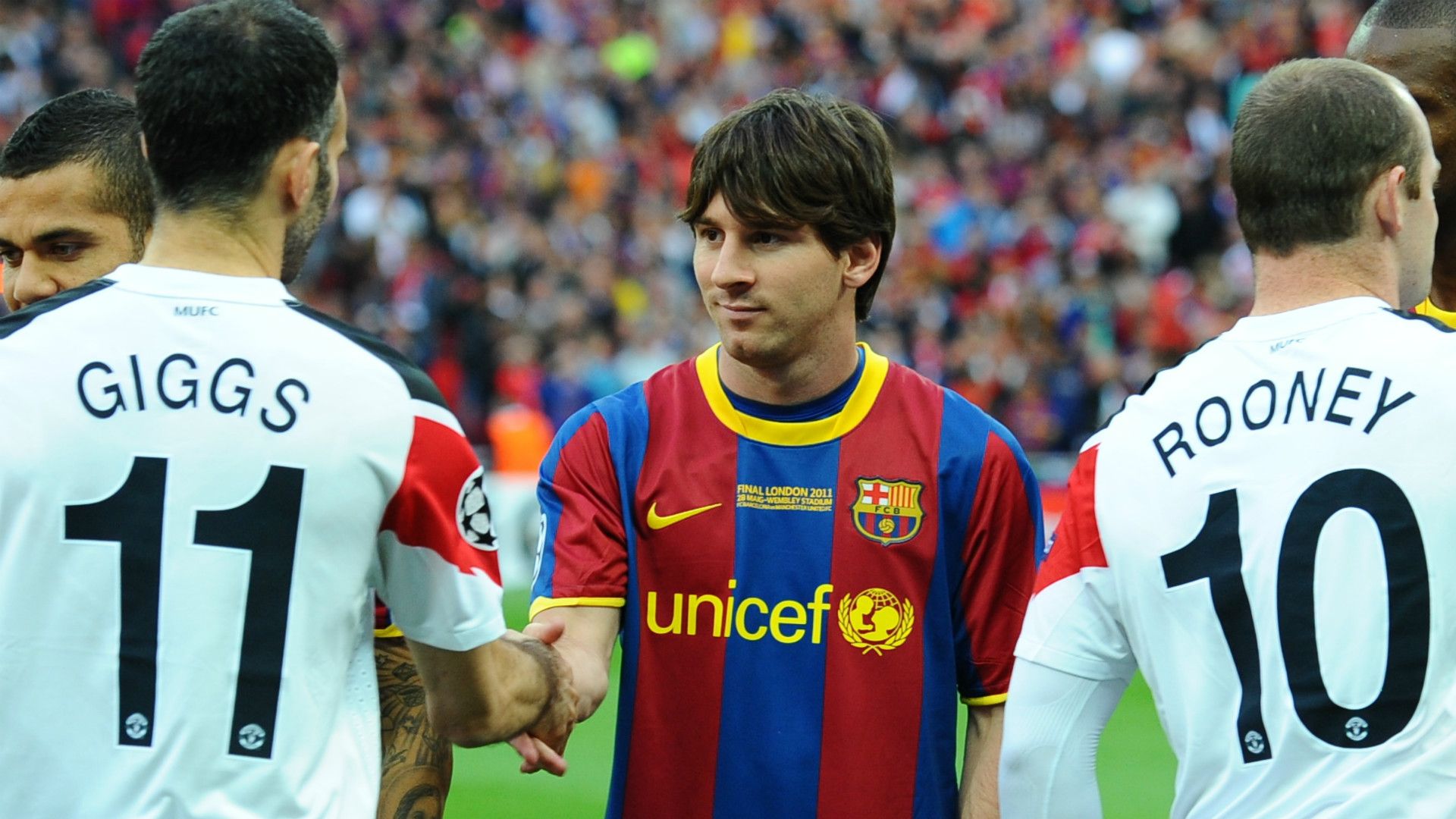 Messi Manchester United 2011