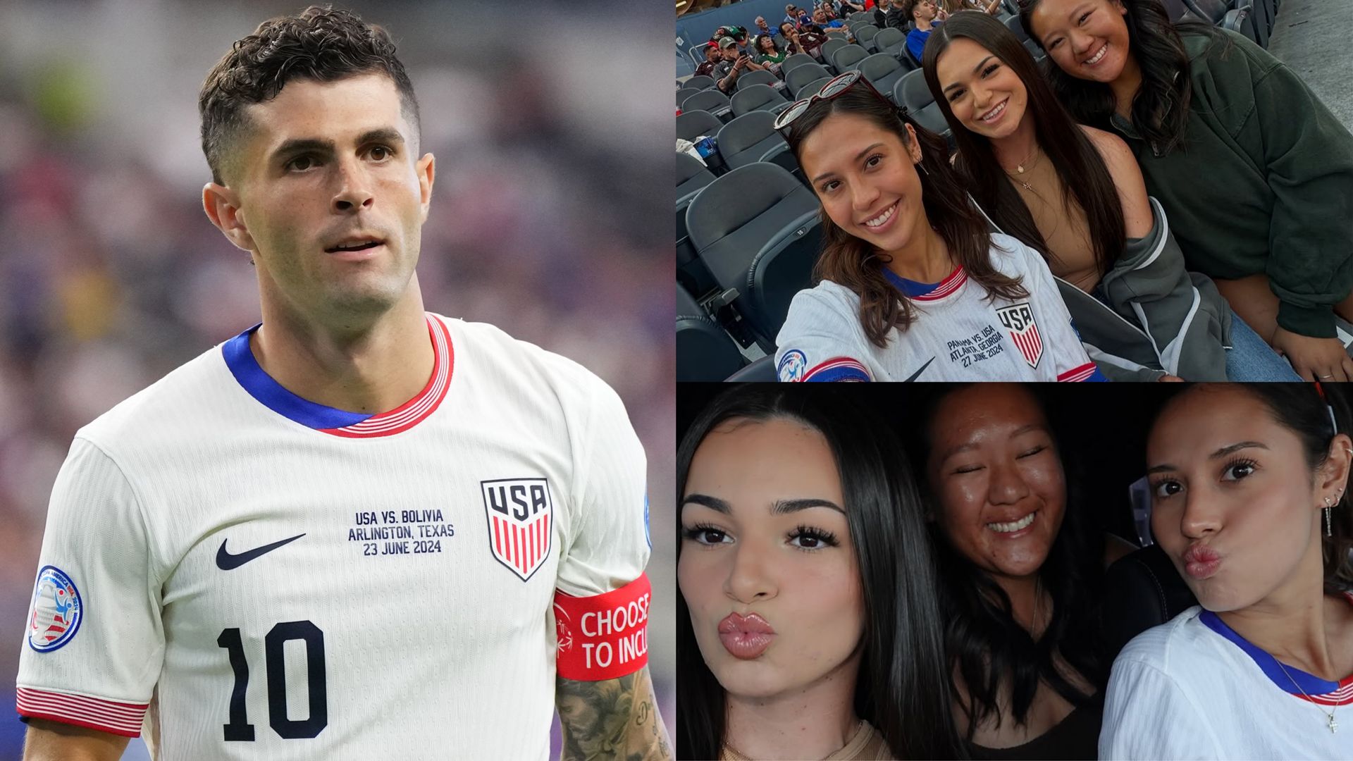 Alexa Melton Christian Pulisic shirt USMNT 2025