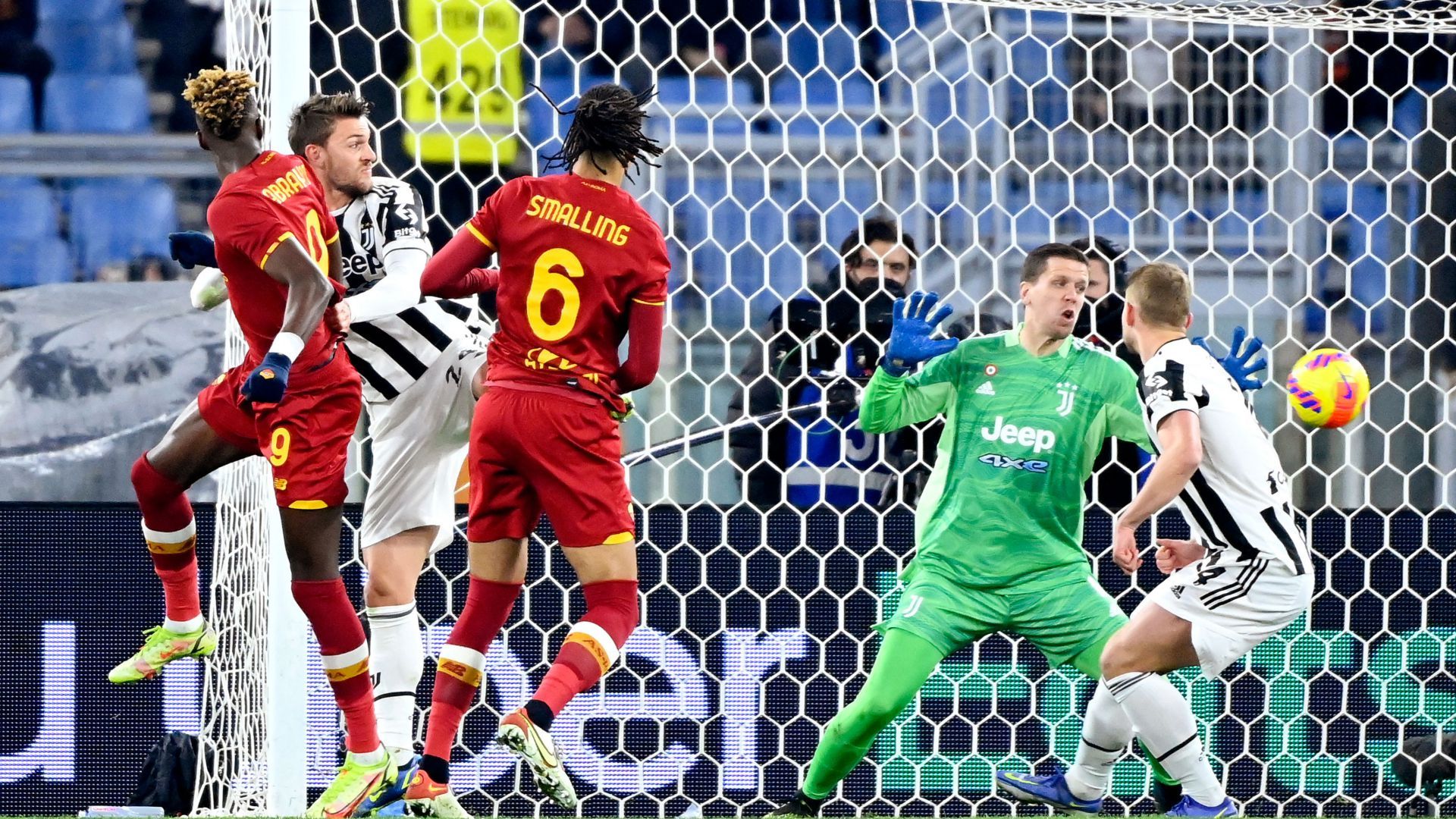 Tammy Abraham Roma Juventus Serie A