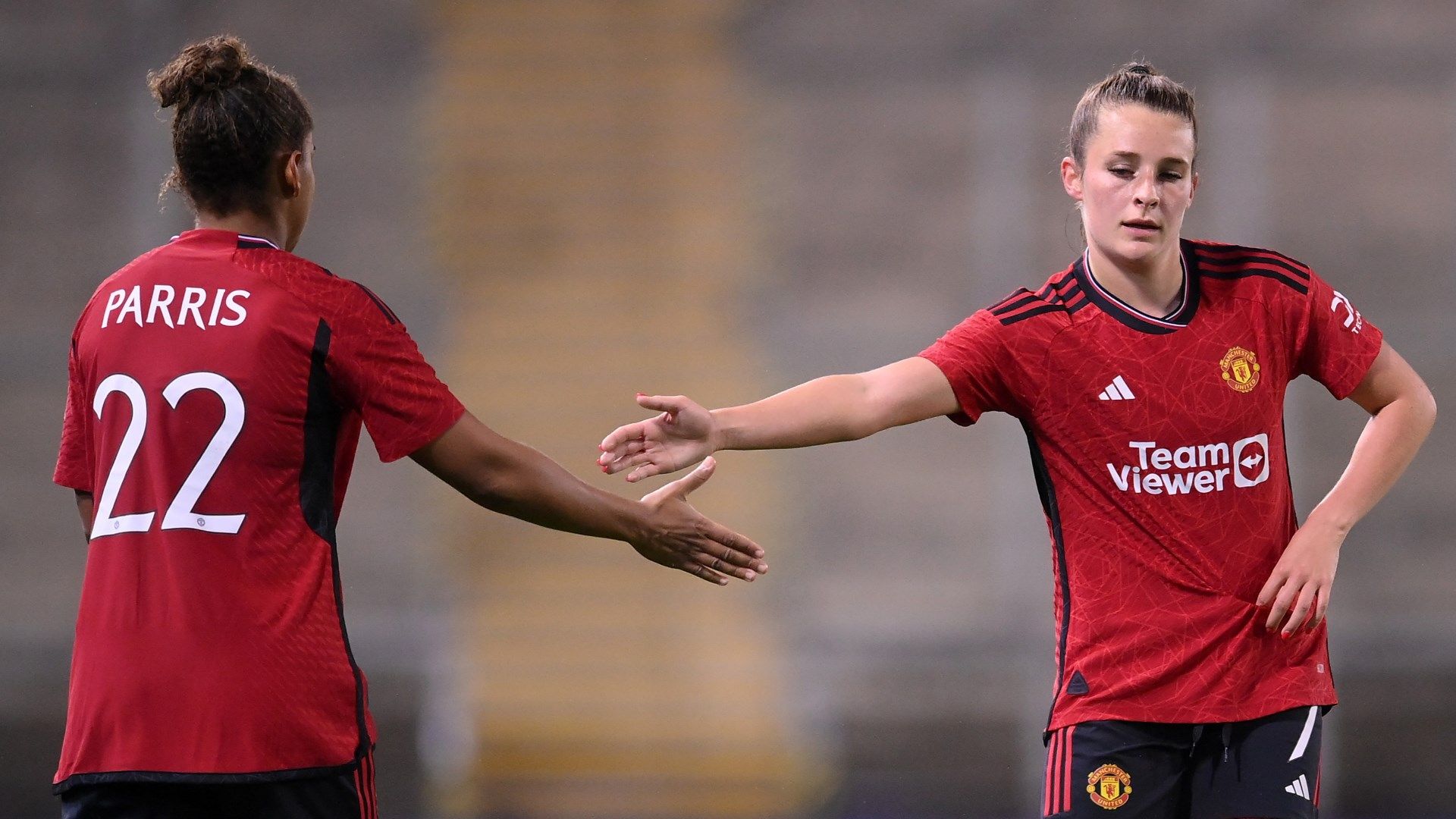 Nikita Parris Ella Toone Man Utd Women 2023-24